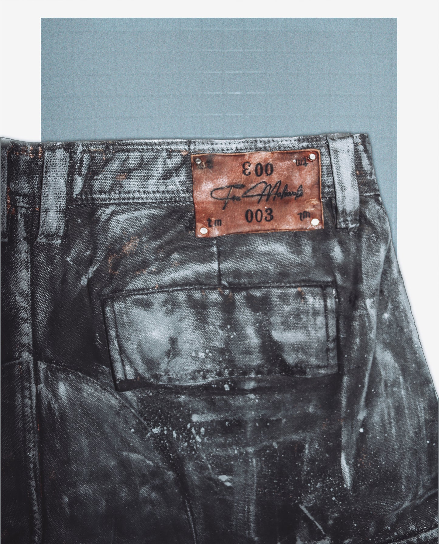 003 - SILVERLAKE CANVAS DUNGAREE